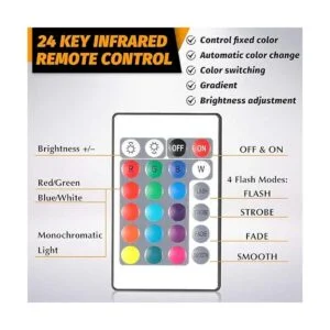12 juegos de lámpara de luz LED nocturna 3D base de_4