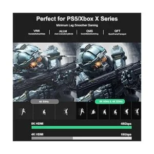 Cable HDMI de fibra óptica 8K de 33 pies cable HDMI 2.1_3