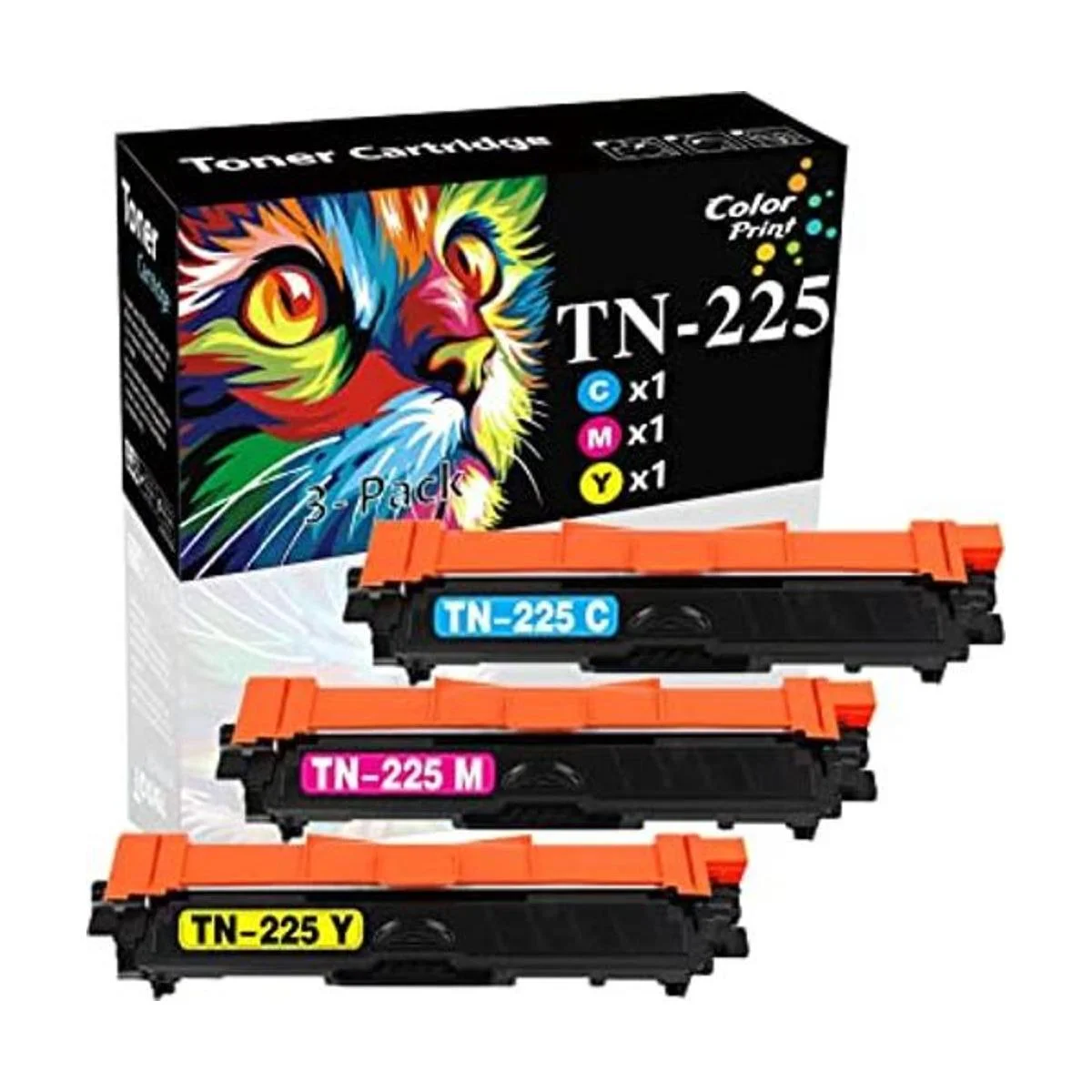 Cartucho de tóner compatible con ColorPrint TN225 para_1