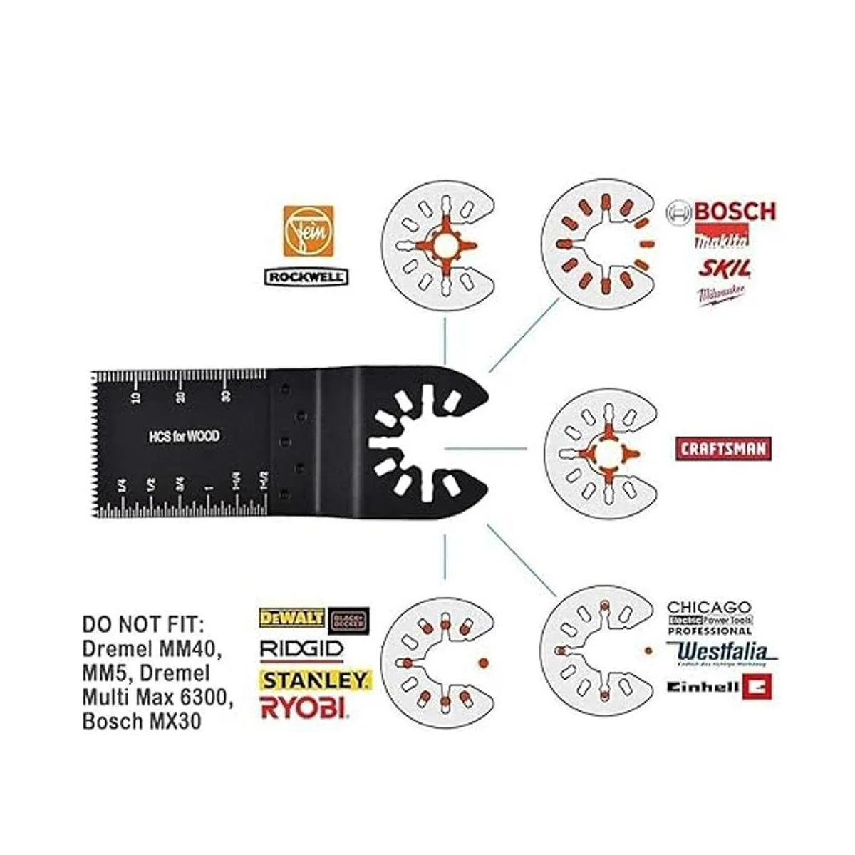 100 hojas de herramientas oscilantes hojas de sierra_3