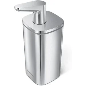 simplehuman Dispensador de bomba de pulso de jabón líquido_1