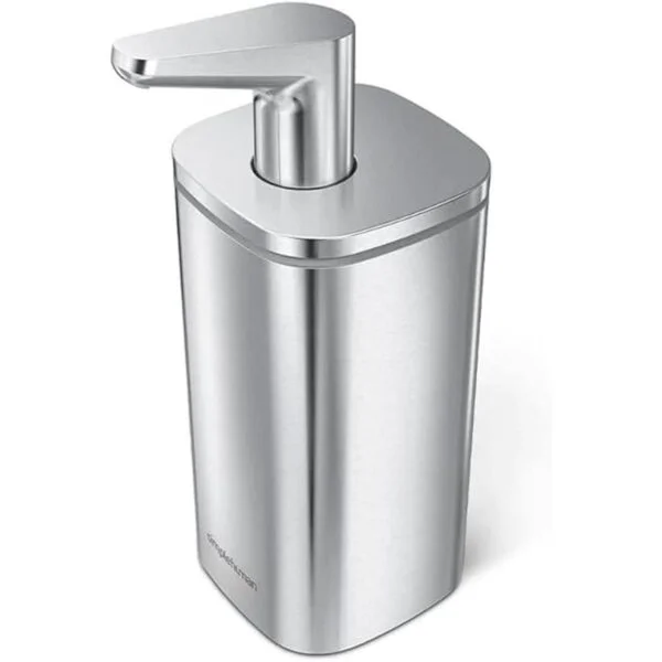 simplehuman Dispensador de bomba de pulso de jabón líquido_1