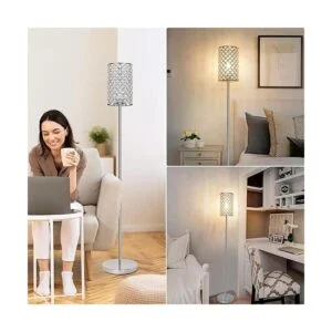 Lámpara de pie de cristal lámpara de pie moderna con_6