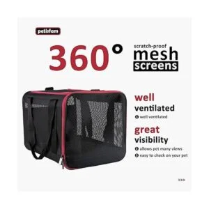 petisfam Soft Pet Travel Carrier Bag for Cats and Dogs up_2