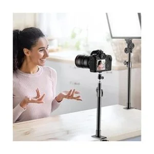 Dazzne Paquete de 2 soportes de escritorio para cámara con_7