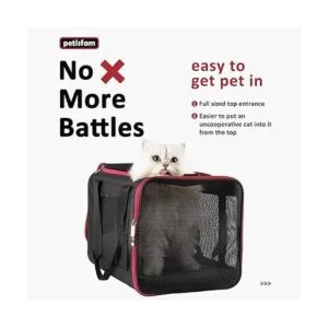 petisfam Soft Pet Travel Carrier Bag for Cats and Dogs up_3