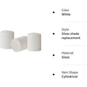 Cortina de cristal pintada de línea blanca repuesto de_3