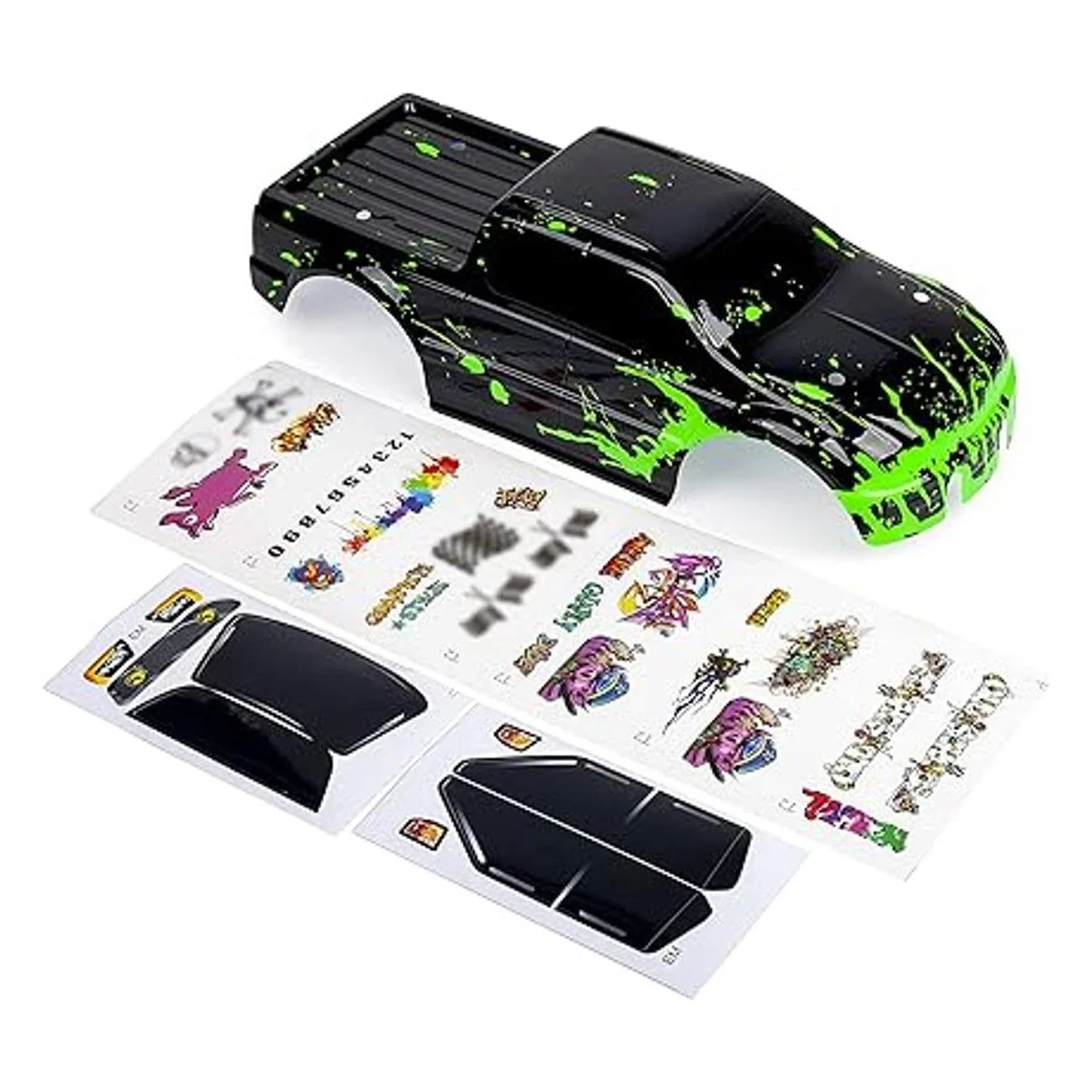 Cuerpo personalizado Muddy Green Over Black Style_3