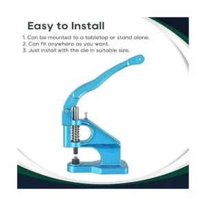 ATPEAM Máquina de ojales a presión de mano 3 troqueles_5