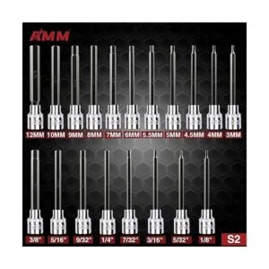 AMM Juego de llaves hexagonales Allen extralargas de 19_2