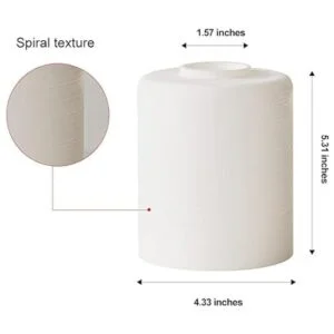 Cortina de cristal pintada de línea blanca repuesto de_2