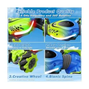 Fosgoit Gesture Auto RC 4WD 2.4 GHz coche de acrobacias_3