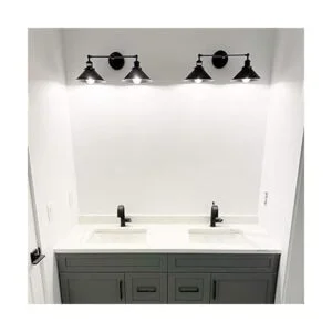 PUUPA 2 luces de tocador de baño tubo industrial_2