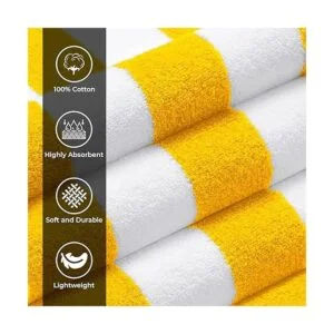 Avalon Cabana Toallas de playa paquete de 4 tamaño de_2