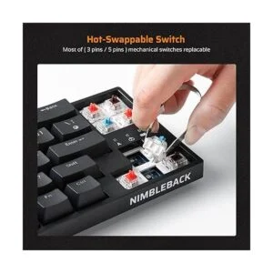 LTC NB681 Nimbleback Teclado mecánico con cable 65_4