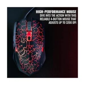 Ritz Gear Kit de accesorios para juegos rojo Paquete_3