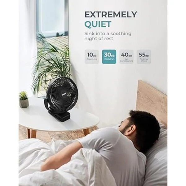 Ventilador portátil con clip de 10000 mAh ventilador_5