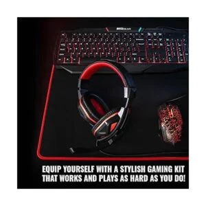 Ritz Gear Kit de accesorios para juegos rojo Paquete_5