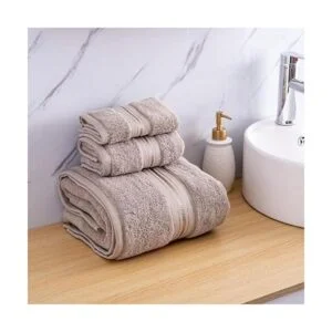 Lizling Juego de toallas de baño de lujo 3 unidades juego_2