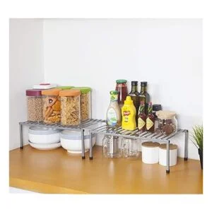 STORAGE MANIAC Juego de 4 estantes de cocina estantes_6