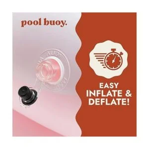 Pool Buoy Piscina inflable redonda con bolsa de_6
