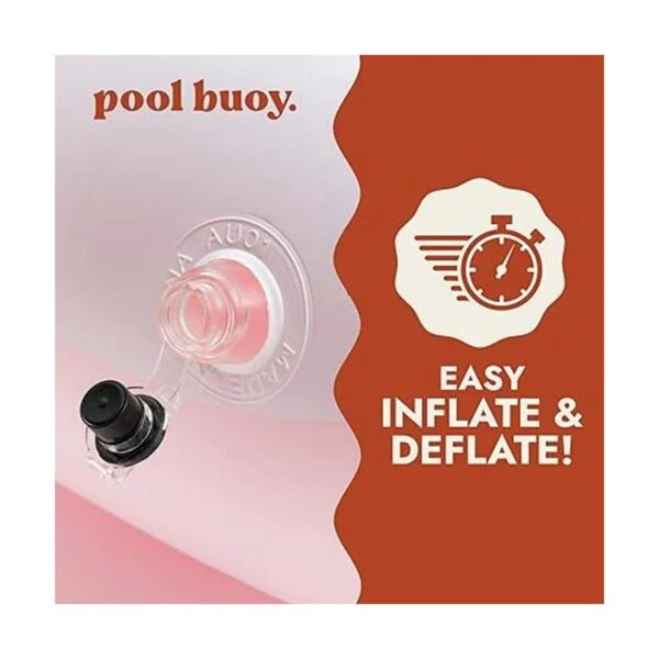 Pool Buoy Piscina inflable redonda con bolsa de_6