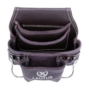 LAUTUS Bolsa de herramientas de cuero curtido con aceite_3