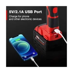 DTEZTECH Linterna de 12W 1120LM para batería de iones de_2