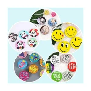 Happizza 200 juegos de piezas de botón trasero de 2.283_6