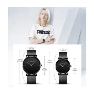 Reloj ultra fino y simple para parejas para él y ella_6