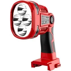 DTEZTECH Linterna de 12W 1120LM para batería de iones de_1