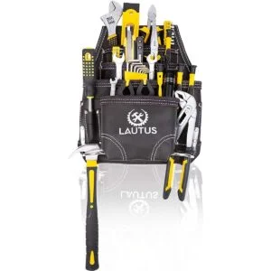 LAUTUS Bolsa de herramientas de cuero curtido con aceite_2