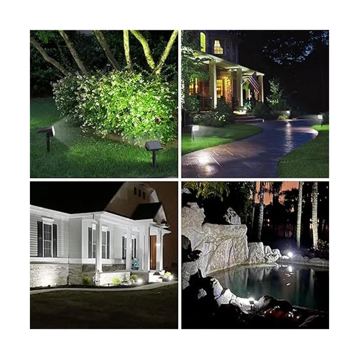 WELALO Luces solares para exteriores paquete de 6_2