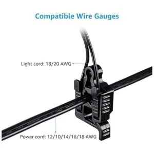 LEONLITE Paquete de 12 conectores de cable de iluminación_2