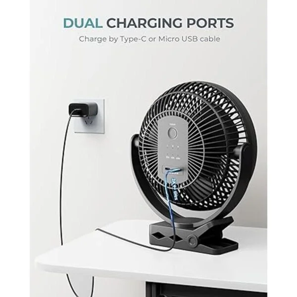 Ventilador portátil con clip de 10000 mAh ventilador_6