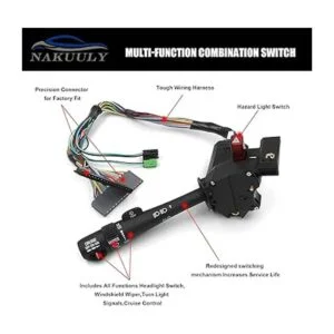 Interruptor de señal de giro multifunción compatible con_3