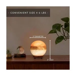 Monsalis Lámpara de sal con iluminación doble diseño_3