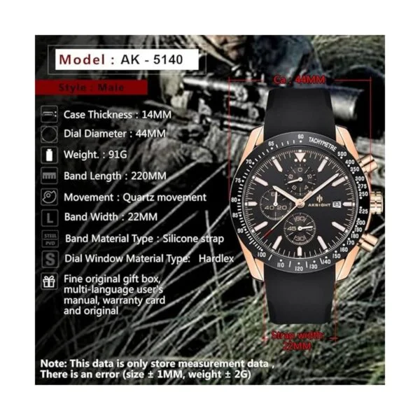 BENYAR Elegante reloj de pulsera para hombre movimiento_6
