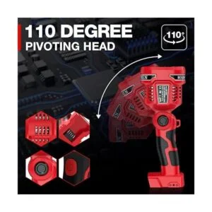 DTEZTECH Linterna de 12W 1120LM para batería de iones de_3