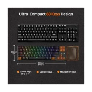 LTC NB681 Nimbleback Teclado mecánico con cable 65_3