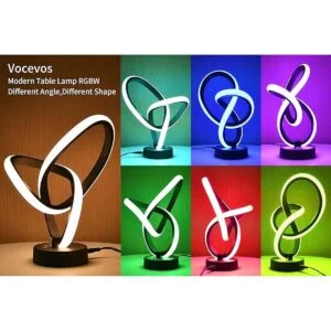 Vocevos Lámpara de mesa moderna táctil regulable lámpara_5