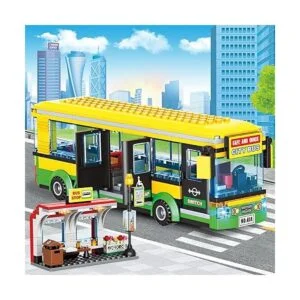 Kit de construcción de estación de autobús City Town_2