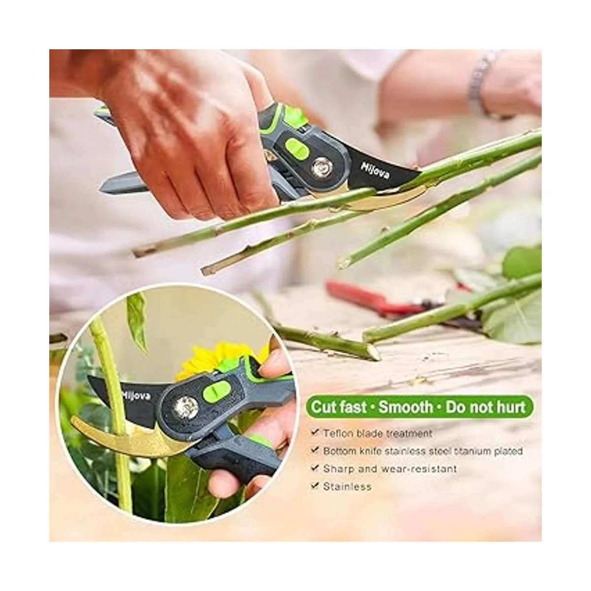 Podadoras de jardín cortadoras de jardín resistentes_5