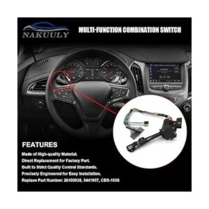 Interruptor de señal de giro multifunción compatible con_2