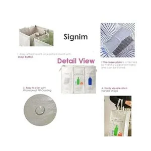 Signim 216 bolsas de basura separadas de reciclaje para_2