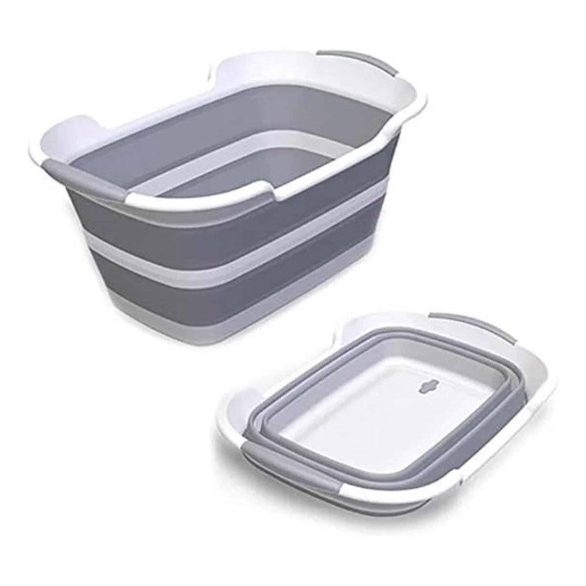 ddLUCK Bañera plegable multifuncional para mascotas con_1