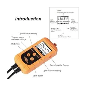 GOQOTOMO Controlador de Temperatura Inteligente Termostato_2