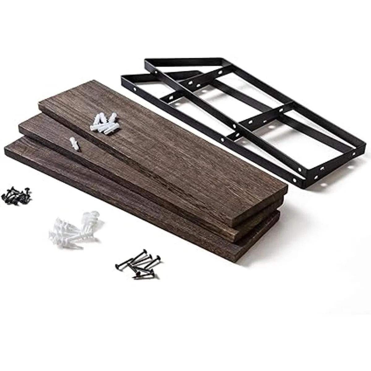 Mkono Estante de pared flotante de 3 niveles de 23.5_6