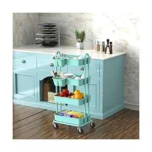 SimpleHouseware Carro multiusos de 4 niveles con_4