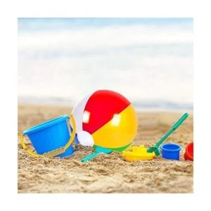 Coopay Paquete de 60 bolas inflables de playa clásicas de_4